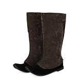 Men's Medieval Pirate Boots SuedeTube Knee High Boots...