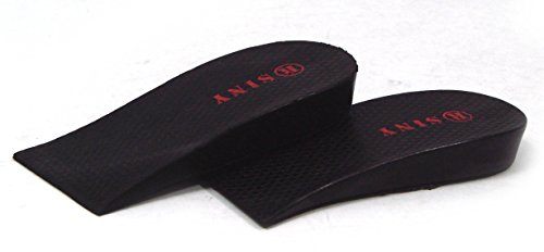Plantillas negras para aumento de altura 3 cm unisex miniatura 3