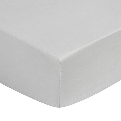 TILLYOU Silky Soft Microfiber Crib Sheet, Breathable Cozy Baby Sheets for Boys