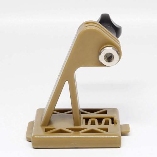 AOUTACC Tactical Helmet Excavator Mounts for GoPro Bracket Helmet or NVG Base (Tan)
