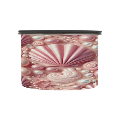 Contenedor de café hermético Kigai Pink Pearl 17 oz acero