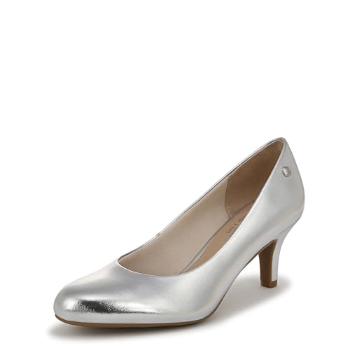 LifeStride Womens Parigi Pumps Silver Metallic 7.5 M