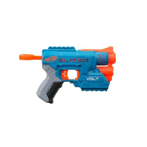 Nerf Elite 2.0 Volt SD-1 Lançador com mira luminosa, porta-dardos e 6 dardos de espuma, brinquedo para meninos e meninas, presente para adolescentes e crianças acima de 8 anos