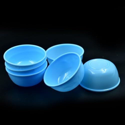 Image of Atevon Small Plastic Bowl Set of 6, Microwave-Safe & Unbreakable