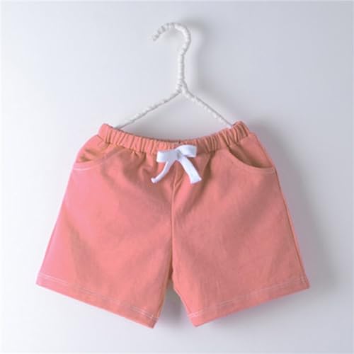 Toddler Kids Boys' Pull-on Jogger Shorts with Drawstring Cargo Shorts Girls Summer Cotton Casual Pants with Pockets2