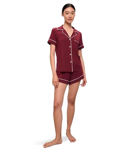 Image of Eberjey Gisele Rib Relaxed Short PJ Set