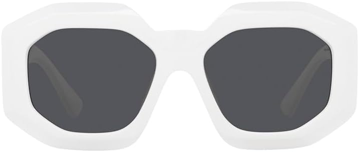 Versace Woman Sunglasses Black Frame, Dark Grey Lenses, 56MM - Image 2