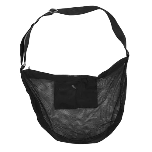 Mipcase Volleyball Bag Shoulder Strap Basketball Storage Mesh Bag for Sports Balls Easy to Carry