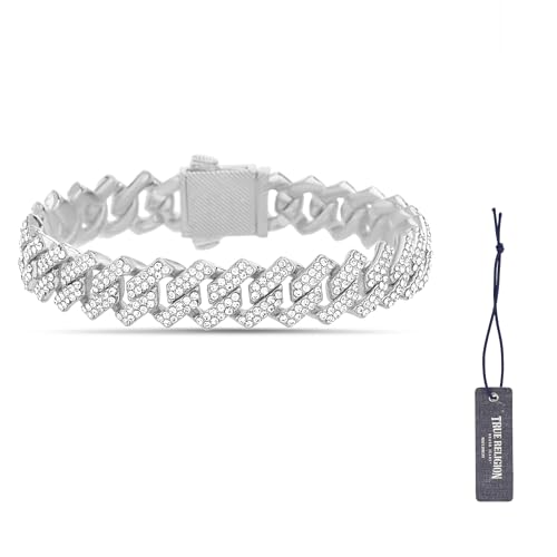 Pulsera de cadena cubana True Religion 8 pulgadas miniatura 5