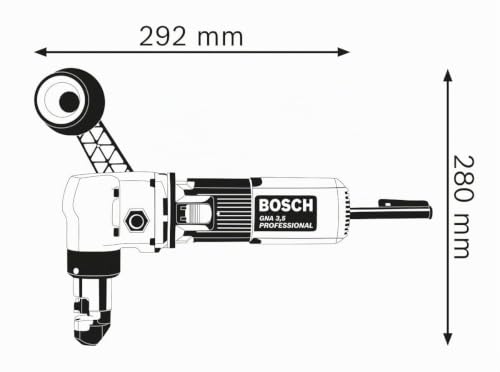 Grignoteuse Bosch GNA 3.5 – 620 W, Coupe Tôle jusqu'à 3,5 mm - vue 3