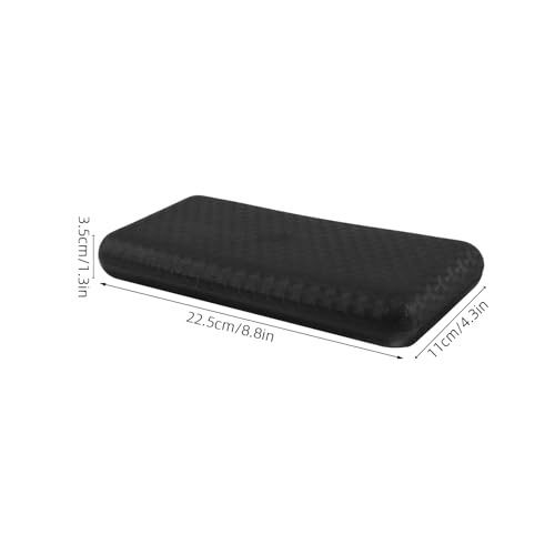 Coussin cervical pour bac à shampoing noir et repose-nuque fin de salon