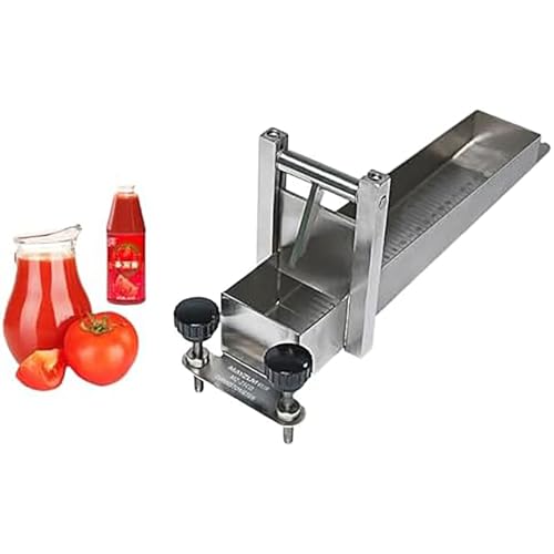 Tester di viscosità per uso in laboratorio, misuratore di portata in acciaio inox da 75 ml con scala di precisione per il controllo di qualità di salse, marmellate e formaggi