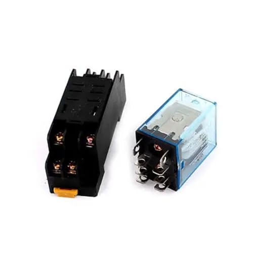 Relé de potencia DPDT LY2NJ 6V con doble circuito de conmutación estable 4
