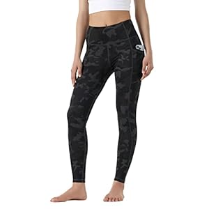 High Waist Gym Leggings for Women with Side Pockets Stretch Yoga Pants for Workout Running Sports