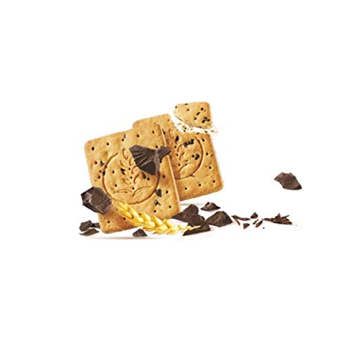 Gerblé Vitalité, Biscuits Goûter Pépites de Chocolat, Allégés en sucres, Sans huile de palme, Lot de 6 boîtes de 12 biscuits, 18 Emballages individuels