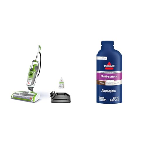Image of BISSELL Crosswave Turbo Vacuum Mop All in One Wet and Dry Vac Combo Hard Floor & Area Rug Cleaner, 3888A + Bissell Multi Surface Super Concentrate, 14 0.33 Oz packets included, 4144