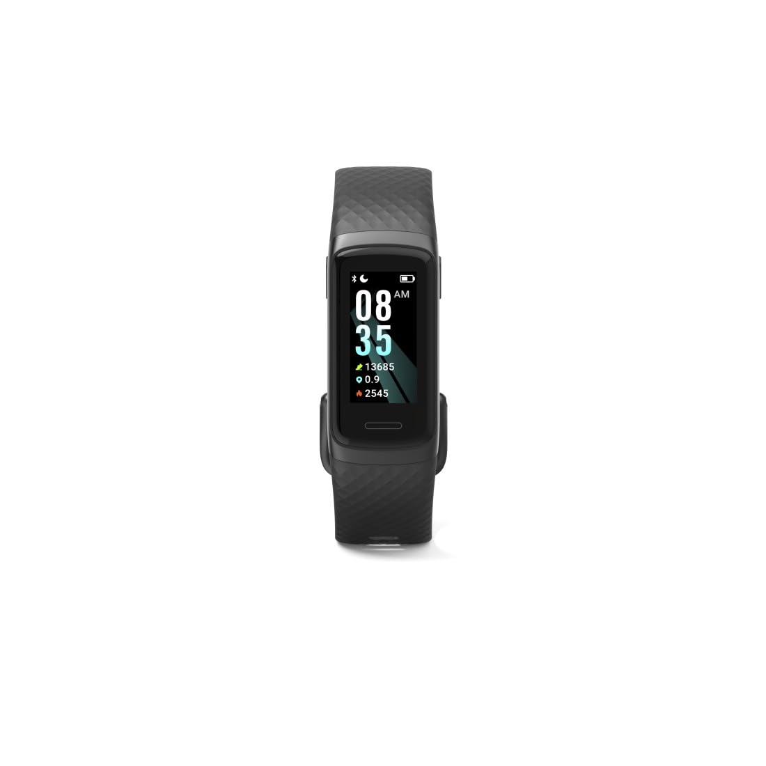 Hama - Banda de Actividad (Smartwatch Resistente al Agua, función Despertador, hasta 14 Deportes Diferentes, podómetro, frecuencia Cardiaca, Reloj Deportivo) Negro