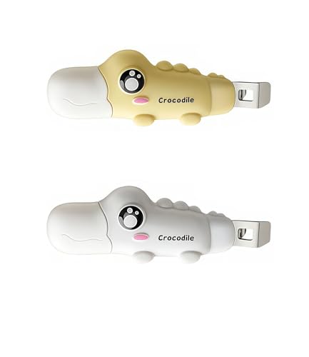 Image of 2-in-1 Ceramic Box Cutter & Bottle Opener, Mini, Cute, Box Opener, Built-In Magnetic, Small Box Cutter, safety Package Opener with Protective Cover for Packages, Letters, Office, Home