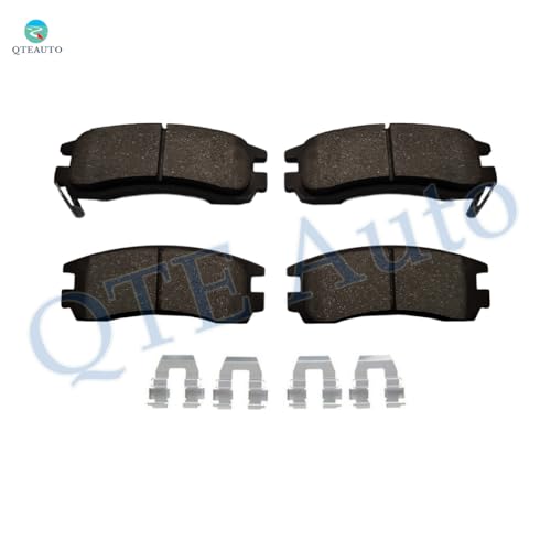Image of PM Auto Set of 8 Front-Rear Ceramic Brake Pad For 2006-2010 Chevrolet Impala with Police
