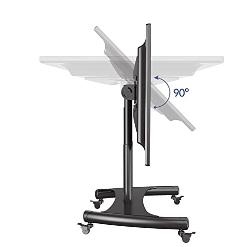 Soporte móvil para TV con ruedas ultra estable hasta 70" miniatura 4