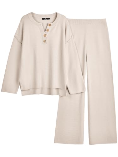 Image of LILLUSORY Women's 2 Piece Oversized Slouchy Matching Lounge Sets