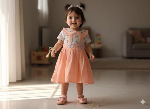 Image of Summer Cotton dress for kids and childs|||B,Girl dress cotton
