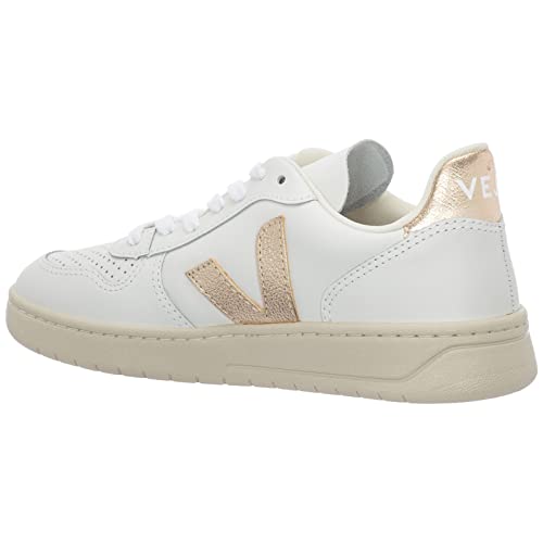 Image of Veja Women V-10 Sneakers Extra White - Platine 6 US