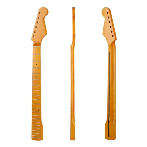 Manche de guitare en érable lutherie de précision 22 frettes ST