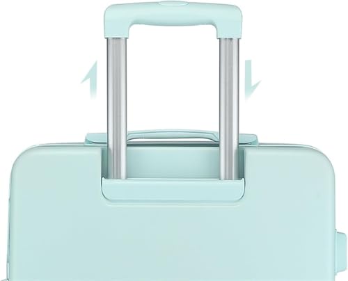 Durable Portable Hard Shell Suitcase with Secure Combination Lock - Quiet & Smooth Carry-On Luggage(Red,20inch)3