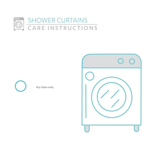 Lush Decor Triangle Home Fashions 16685 Gigi Shower Curtain, Ivory