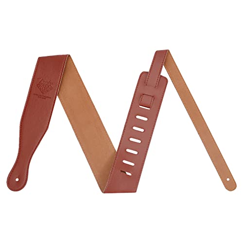 CHGCRAFT Sangle de Guitare en Cuir Souple Rembourrée Sangle de Guitare en Cuir PU Réglable 2.6 pouce de Large pour… - Les Beatles, Paul McCartney, John Lennon, RIngo Starr, George Harrison CHGCRAFT Sangle de Guitare en Cuir Souple Rembourrée Sangle de Guitare en Cuir PU Réglable 2.6 pouce de Large pour…