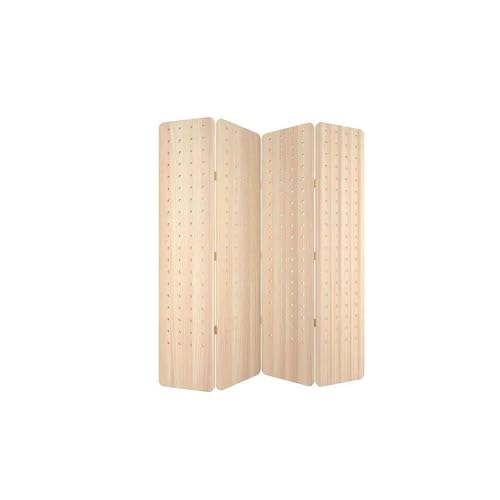 Biombo divisor de habitación plegable de madera maciza, pared de división independiente para sala de estar, dormitorio y oficina