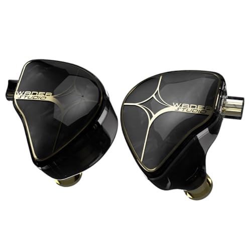 TANGZU WAN'ER S.G STUDIO EDITION インナーイヤー型イヤホン IEM 上官婉兒 有線 10mm ダイナミックドライバー リケーブル可能 0.78mm 2PIN リケーブル可能 (ブラック)