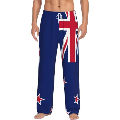 Pantalon de pyjama homme flanelle motif Nouvelle-Zélande, une idée cadeau utile pour l'hiver