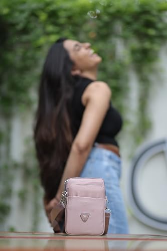 Image of J I Women's Small Cross-Body Phone Bag Stylish Mobile Cell Phone Holder Pocket Purse Wallet Sling Bag Mini Shoulder Bags