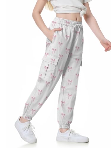 Image of SANGTREE Girls & Womens Printing Cargo Jogger Pants,6 Years - Women 2XL