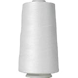 ThreadArt Heavy Duty Cotton Thread, 2500M 40/3, White