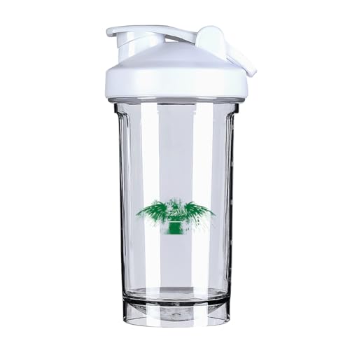 Saudi Saudi Arabian Flag 18 Ounce Shaker Bottle Drink Mixer Leak-proof Pre Workout Protein Shakes Meal Replacement Shakes Bottles 500ML/18 Oz White