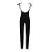 Produktbild Loose Jumpsuit für Damen Ärmellose, dünne Träger Einfarbige, sexy, schlanke, stilvolle, lässige Hose mit weitem Bein und weitem Bein