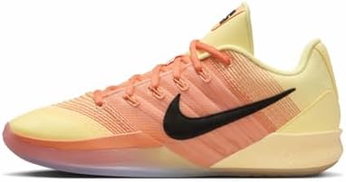 Nike Sabrina 3 Tênis de basquete unissex, Amarelo/preto macio