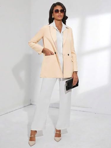 Image of KOTTY Womens Open Front Blazer for Women - Workwear Style Lightweight Blazer for All Seasons