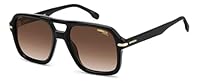 Carrera Men's CARRERA 317/S Sunglasses, Black, 55 mm