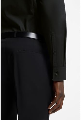 HUGO Kenno Chemise Casual, Noir (Black 001), 38 Homme