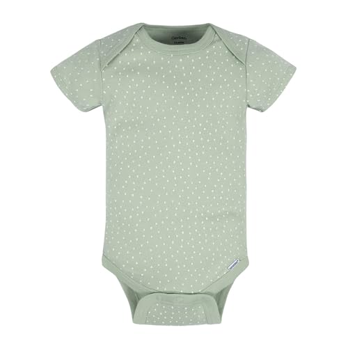 Image of Gerber Unisex Baby 5-Pack Short Sleeve Variety Onesies Bodysuits