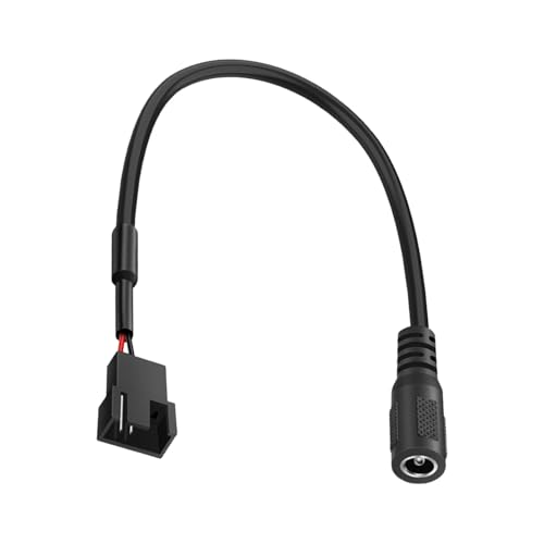 UncleS Cable De Ventilador Flexible 4 Pines para Estructuras Refrigeración Externas Y Termorregulación Procesador Potencia Ventilador Potencial Múltiple