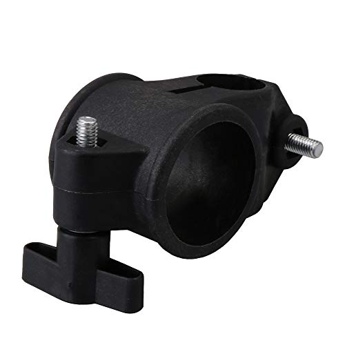 Logyues 22Mm Electronic Drums T Clamp Clip Bracket Kit Tubing Rack Mount Black Replacement For Roland Cr-22 thumb #2