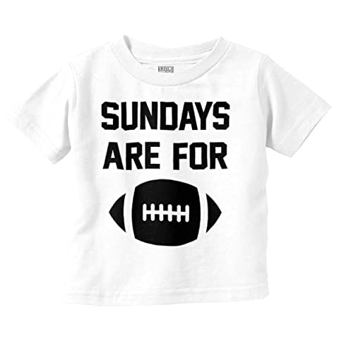 Sundays are for Football Athletic Toddler Boy Girl T Shirt