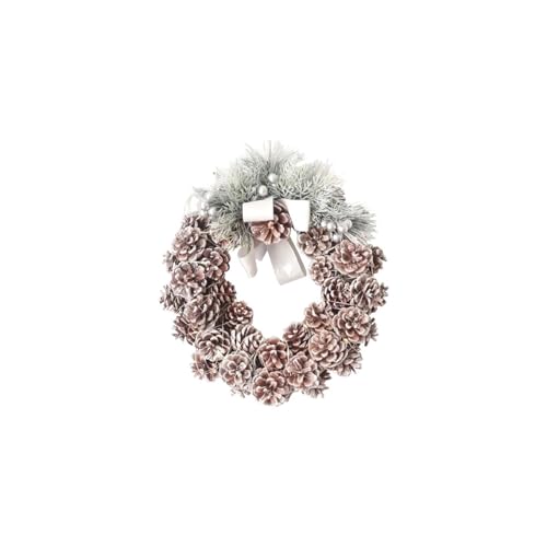 Couronne de Noël extérieure pour maison et hôtel lot de 2