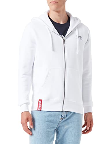 Alpha Industries Felpa con Cappuccio Basic Zip SL