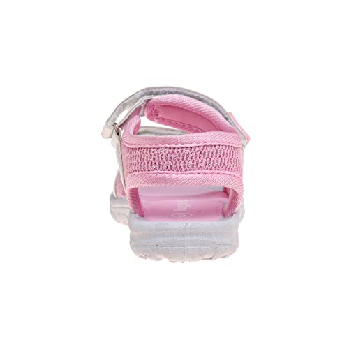 Image of Rugged Bear Girls Sport Active Summer Open Toe Sandals (Toddler)